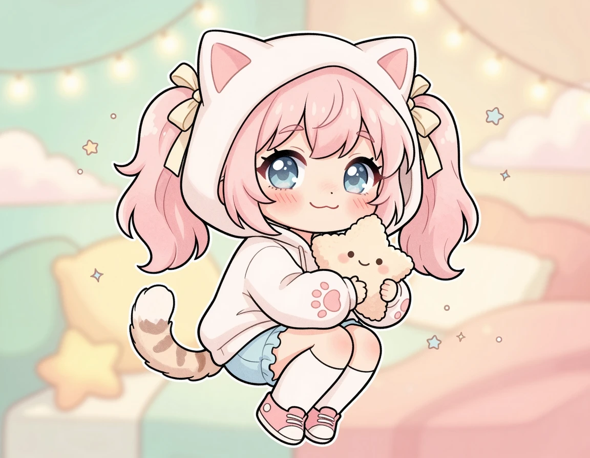 요금 폭탄을 보고 놀라는 캐릭터